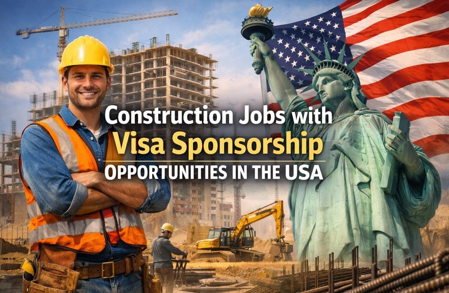 Construction Jobs with Visa Sponsorship Opportunities in the USA