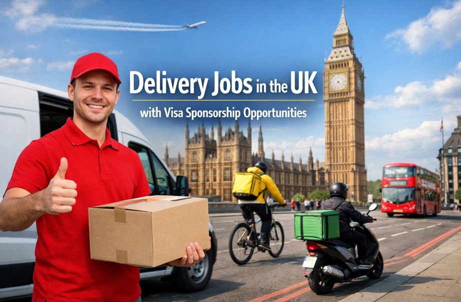 Delivery Jobs in the UK with Visa Sponsorship Opportunities