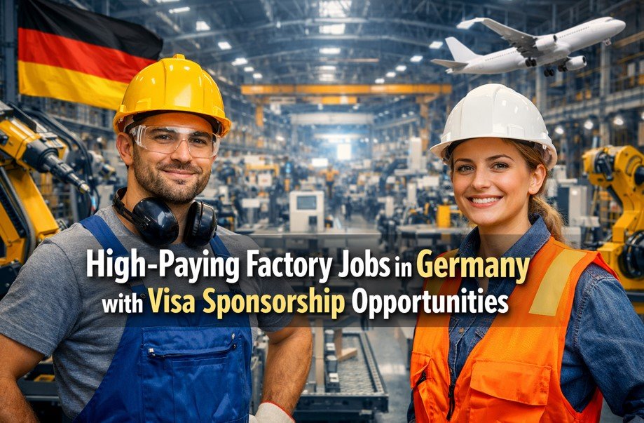 High-Paying Factory Jobs in the Germany with Visa Sponsorship Opportunities