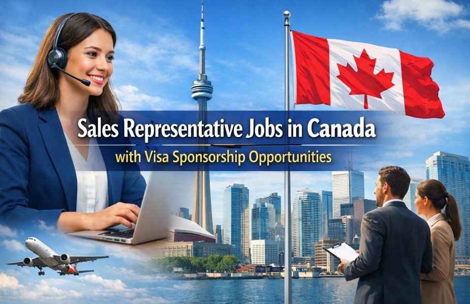 Sales Representative Jobs in Canada with Visa Sponsorship Opportunities